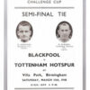 1948 FA Cup Semi Final - Blackpool vs Tottenham