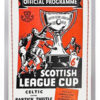 1956 Scottish League Cup Final - Celtic vs Partick Thistle