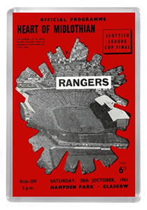 1961 Scottish League Cup Final - Hearts vs Rangers