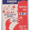 1964 Scottish League Cup Semi Final - Rangers vs Dundee Utd