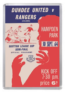 1964 Scottish League Cup Semi Final - Rangers vs Dundee Utd