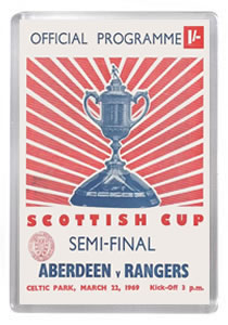 1969 Scottish Cup Semi Final - Aberdeen vs Rangers
