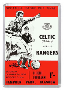 1970 Scottish League Cup Final - Celtic vs Rangers