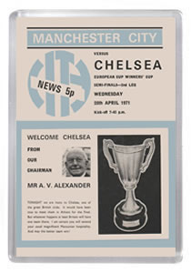 1971 ECWC Semi Final - Man City vs Chelsea