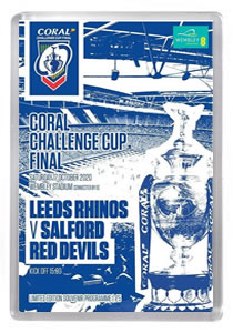 2020 Rugby League Challenge Cup Final Programme