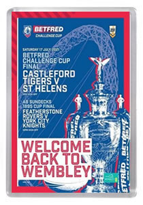 2021 Rugby League Challenge Cup Final Programme