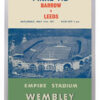 1957 Rugby League Challenge Cup Final Programme