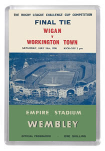 1958 Rugby League Challenge Cup Final Programme