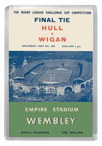 1959 Rugby League Challenge Cup Final Programme