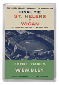 1961 Rugby League Challenge Cup Final Programme