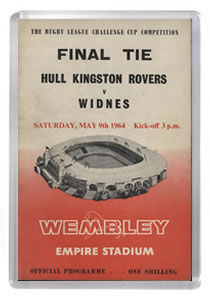 1964 Rugby League Challenge Cup Final Programme