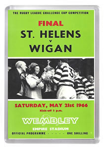 1966 Rugby League Challenge Cup Final Programme
