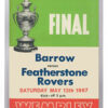 1967 Rugby League Challenge Cup Final Programme