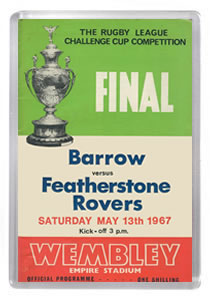 1967 Rugby League Challenge Cup Final Programme