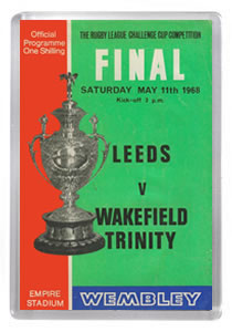 1968 Rugby League Challenge Cup Final Programme