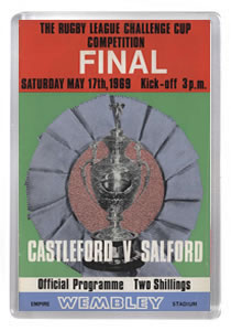 1969 Rugby League Challenge Cup Final Programme