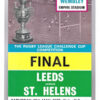 1972 Rugby League Challenge Cup Final Programme