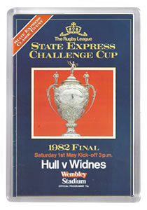 1982 Rugby League Challenge Cup Final Programme