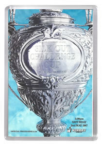 1987 Rugby League Challenge Cup Final Programme