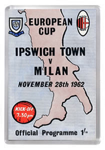 Ipswich Town 037 - 1962/63 vs AC Milan