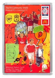 2002 FA Community Shield - Arsenal vs Liverpool