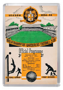 1954 FA Charity Shield - Wolves vs WBA