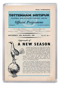 1961 FA Charity Shield - Tottenham / Spurs vs FA XI