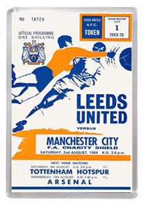 1969 FA Charity Shield - Leeds Utd vs Man City
