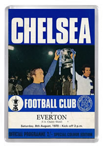 1970 FA Charity Shield - Chelsea vs Everton