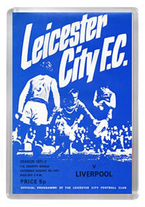 1971 FA Charity Shield - Leicester City vs Liverpool