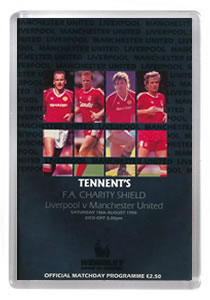 1990 FA Charity Shield - Liverpool vs Man Utd