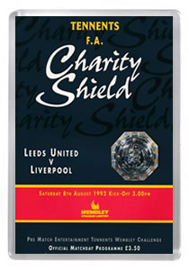 1992 FA Charity Shield - Leeds Utd vs Liverpool