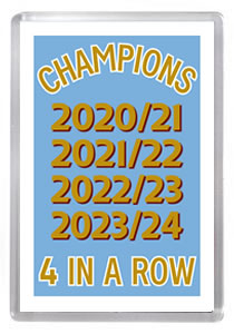 Man City 049 - Champions 4 in a row