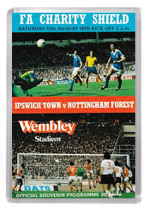 1978 FA Charity Shield - Ipswich Town vs N Forest