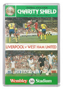 1980 FA Charity Shield - Liverpool vs West Ham