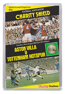 1981 FA Charity Shield - Aston Villa vs Tottenham / Spurs