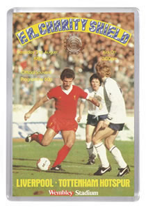 1982 FA Charity Shield - Liverpool vs Tottenham / Spurs
