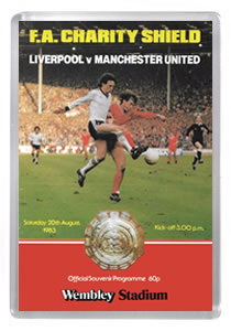 1983 FA Charity Shield - Liverpool vs Man Utd