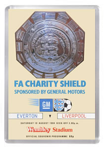 1984 FA Charity Shield - Everton vs Liverpool