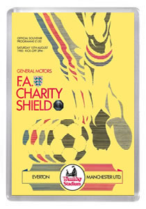 1985 FA Charity Shield - Everton vs Man Utd