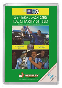 1987 FA Charity Shield - Coventry City vs Everton
