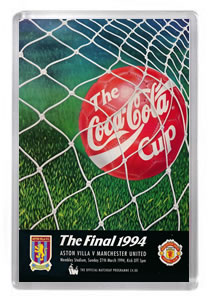 1994 League Cup Final - A Villa vs Man Utd