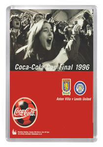 1996 League Cup Final - A Villa vs Leeds Utd