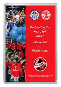 1997 League Cup Final Replay - Leicester City vs Middlesbrough