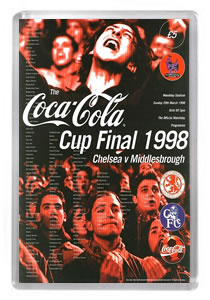 1998 League Cup Final - Chelsea vs Middlesbrough