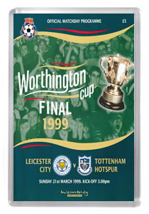 1999 League Cup Final - Leicester City vs Tottenham / Spurs