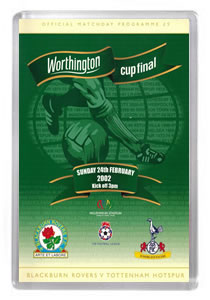 2002 League Cup Final - Blackburn Rovers vs Tottenham / Spurs