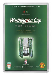 2003 League Cup Final - Liverpool vs Man Utd