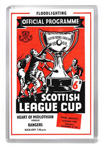 1961 Scottish League Cup Final Replay - Hearts vs Rangers