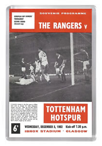 1962/63 European Cup Winners Cup - Rangers vs Tottenham